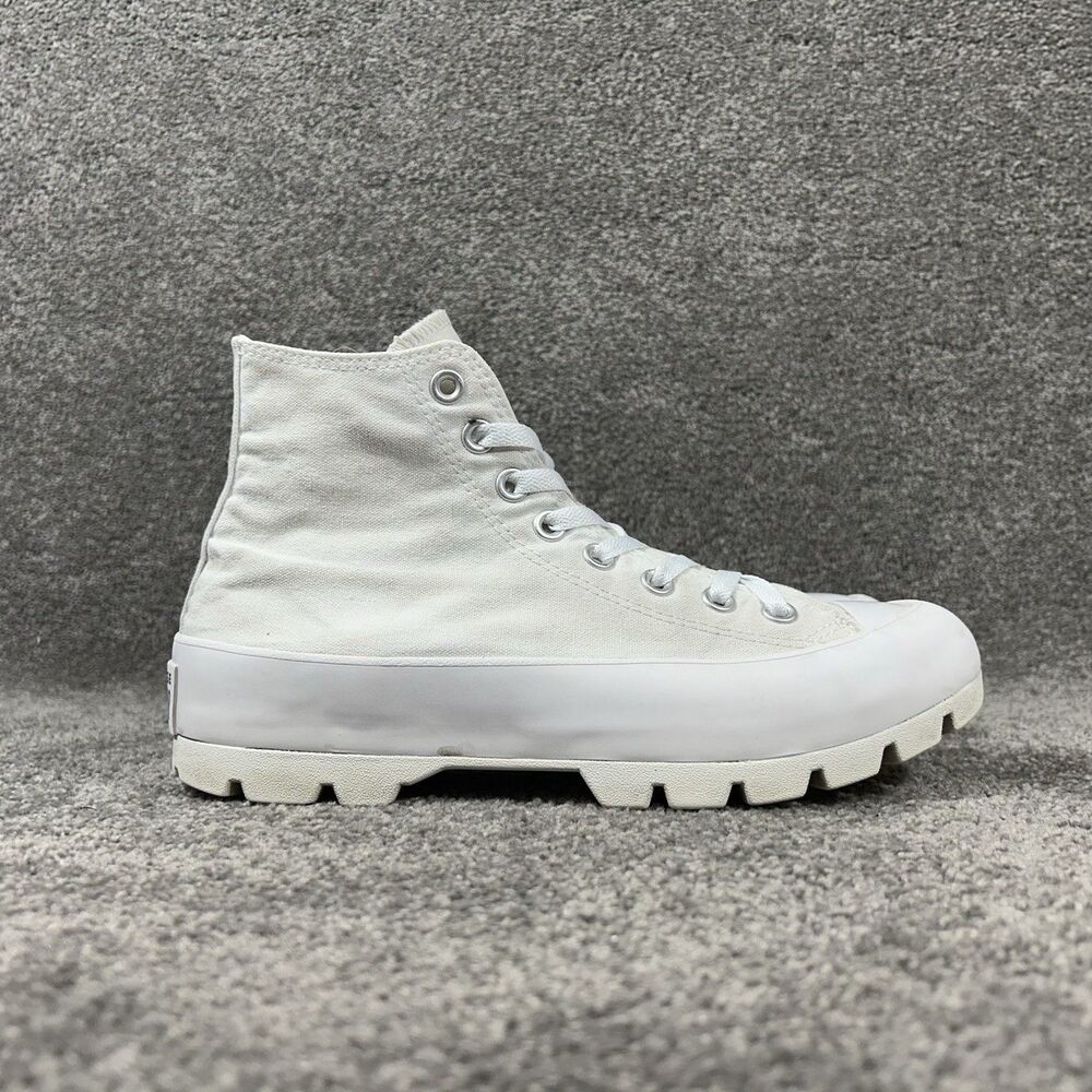 Converse Chuck Taylor All Star Hi Lugged 565902C Women’s Size 8.5 White Shoes